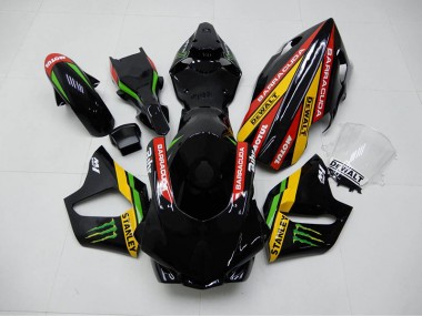 Carenado Moto R1 2015-2019 - Negro Stanley