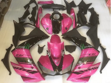 Carenado Moto R3 2015-2022 - Rosa & Negro