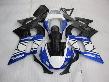 Carenado Moto R6 1998-2002 - Azul Blanco Negro