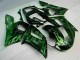 Carenado Moto R6 1998-2002 - Verde Negro