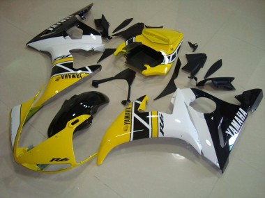 Carenado Moto R6 2003-2005 - Amarillo Aniversario
