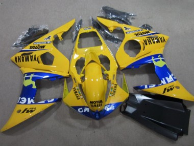 Carenado Moto R6 2003-2005 - Amarillo Motul