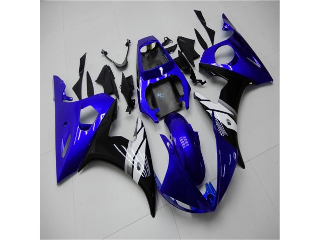 Carenado Moto R6 2003-2005 - Azul Blanco Negro Carenado Moto R6 2003-2005 - Azul Blanco Negro