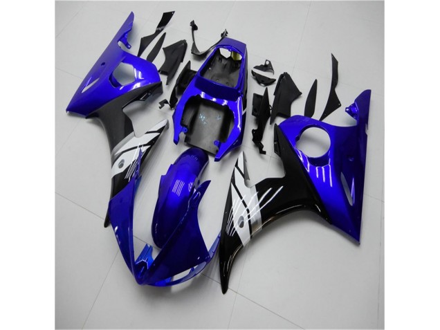 Carenado Moto R6 2003-2005 - Azul Blanco Negro Carenado Moto R6 2003-2005 - Azul Blanco Negro