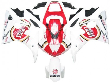 Carenado Moto R6 2003-2005 - Blanco Rojo Lucky Strike
