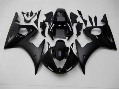Carenado Moto R6 2003-2005 - Brillante Negro Mate
