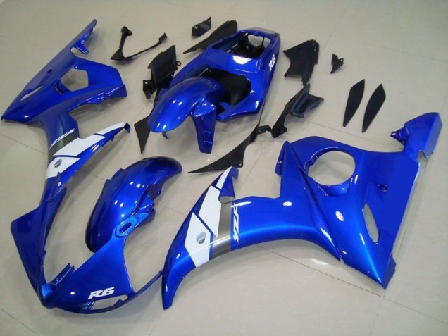 Carenado Moto R6 2003-2005 - Estilo OEM Azul Carenado Moto R6 2003-2005 - Estilo OEM Azul