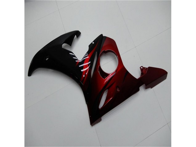 Carenado Moto R6 2003-2005 - Negro Rojo Carenado Moto R6 2003-2005 - Negro Rojo