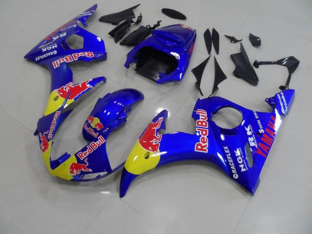 Carenado Moto R6 2003-2005 - Red Bull
