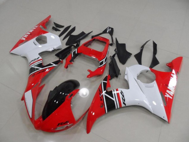Carenado Moto R6 2003-2005 - Rojo & Blanco & Negro Carenado Moto R6 2003-2005 - Rojo & Blanco & Negro
