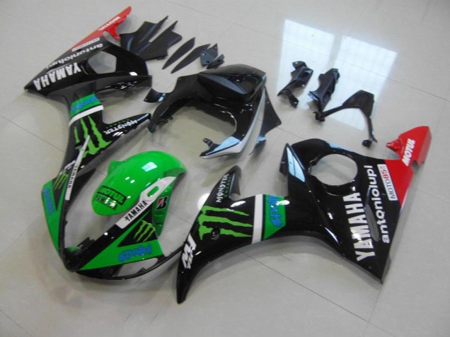 Carenado Moto R6 2003-2005 - Verde Monster Carenado Moto R6 2003-2005 - Verde Monster