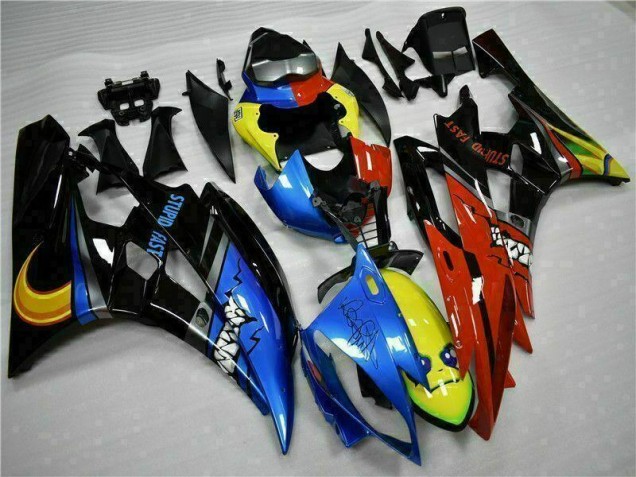 Carenado Moto R6 2006-2007 - Amarillo Azul Rojo Carenado Moto R6 2006-2007 - Amarillo Azul Rojo