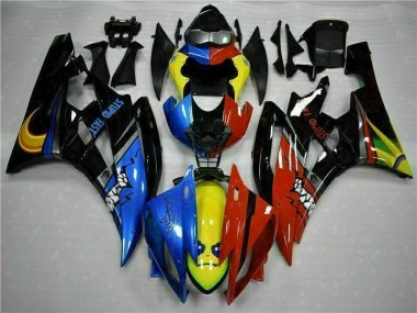 Carenado Moto R6 2006-2007 - Amarillo Azul Rojo