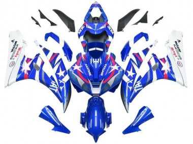Carenado Moto R6 2006-2007 - Azul Estrella Fiat