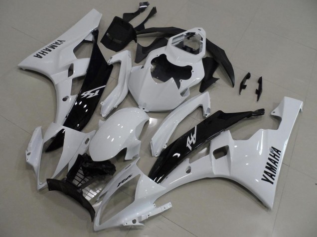 Carenado Moto R6 2006-2007 - Blanco & Negro