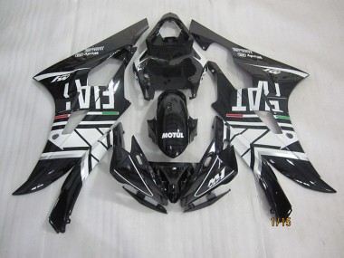 Carenado Moto R6 2006-2007 - Negro Blanco Motul Fiat