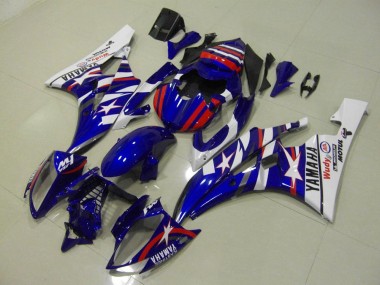 Carenado Moto R6 2006-2007 - Rojo Azul Star
