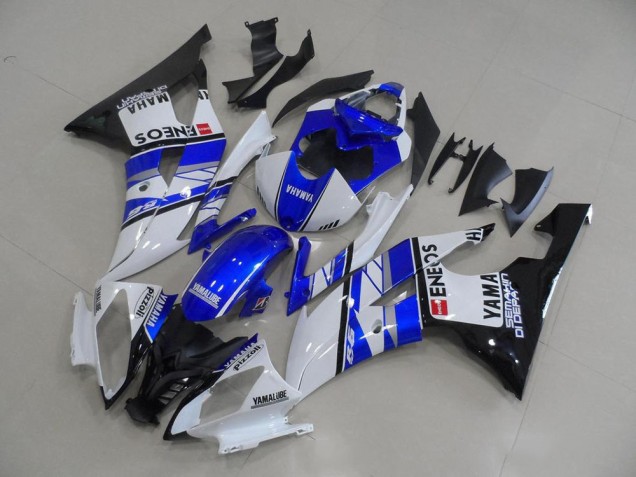 Carenado Moto R6 2008-2016 - Azul Azul Blanco ENEOS