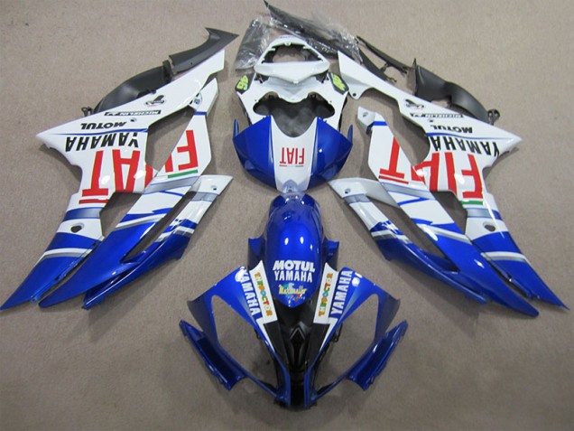 Carenado Moto R6 2008-2016 - Azul Blanco Motul Rojo Fiat Carenado Moto R6 2008-2016 - Azul Blanco Motul Rojo Fiat