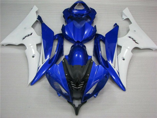Carenado Moto R6 2008-2016 - Azul Blanco Negro