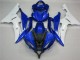Carenado Moto R6 2008-2016 - Azul Blanco Negro