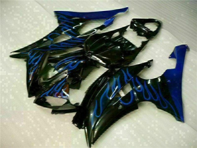 Carenado Moto R6 2008-2016 - Azul Llama Negro