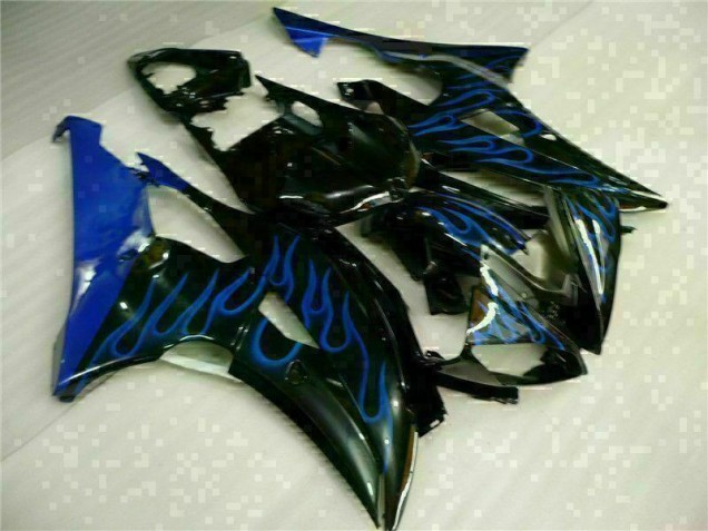 Carenado Moto R6 2008-2016 - Azul Llama Negro