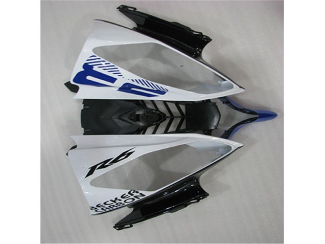 Carenado Moto R6 2008-2016 - Blanco Azul Negro