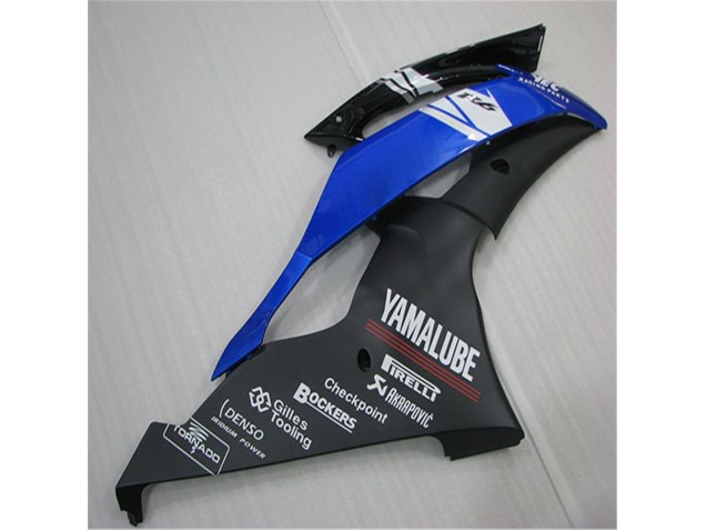 Carenado Moto R6 2008-2016 - Blanco Azul Negro