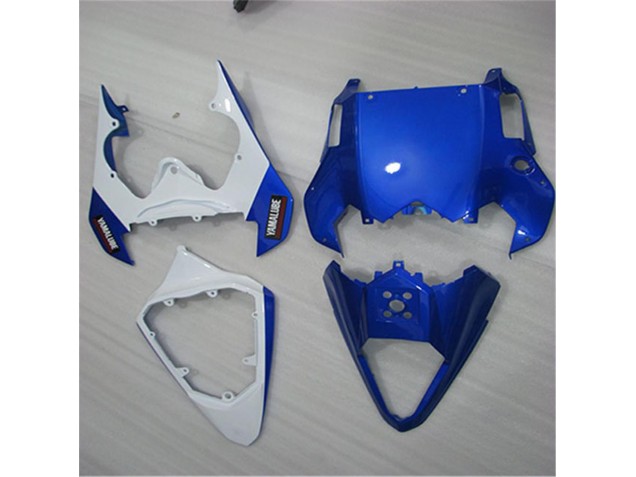 Carenado Moto R6 2008-2016 - Blanco Azul Negro