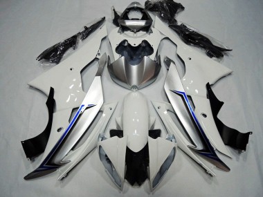 Carenado Moto R6 2008-2016 - Blanco Negro Azul