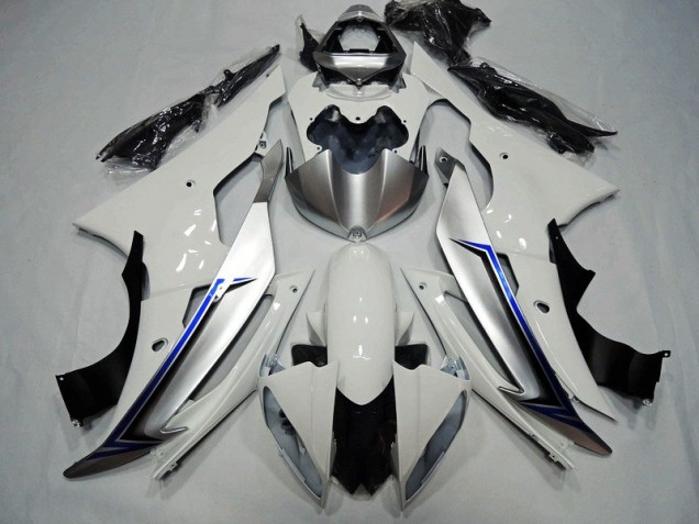 Carenado Moto R6 2008-2016 - Blanco Negro Azul