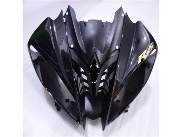 Carenado Moto R6 2008-2016 - Brillante Negro Mate