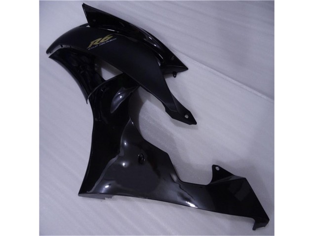 Carenado Moto R6 2008-2016 - Brillante Negro Mate