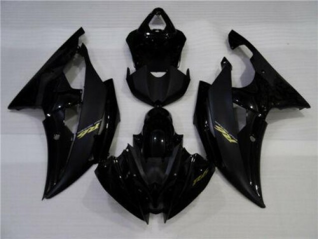 Carenado Moto R6 2008-2016 - Brillante Negro Mate