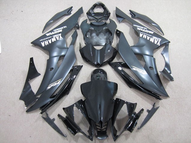 Carenado Moto R6 2008-2016 - Negro Blanco
