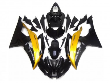 Carenado Moto R6 2008-2016 - Oro Negro