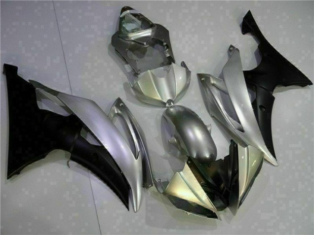 Carenado Moto R6 2008-2016 - Plata Negro Carenado Moto R6 2008-2016 - Plata Negro