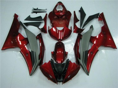Carenado Moto R6 2008-2016 - Rojo Gris
