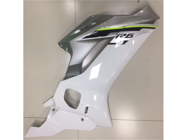 Carenado Moto R6 2017-2023 - Blanco Plata Carenado Moto R6 2017-2023 - Blanco Plata