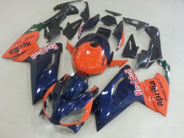 Carenado Moto RS 125 2006-2011 - Naranja & Oscuro Azul
