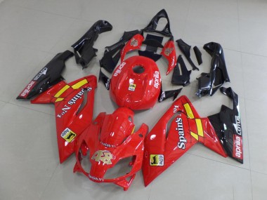 Carenado Moto RS 125 2006-2011 - Rojo & Negro
