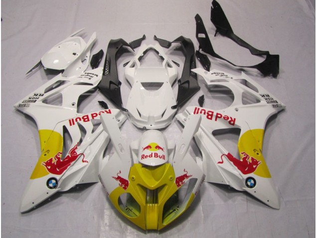 Carenado Moto S1000RR 2009-2014 - Amarillo Blanco RedBull Carenado Moto S1000RR 2009-2014 - Amarillo Blanco RedBull