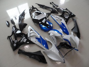 Carenado Moto S1000RR 2009-2014 - Blanco Azul Negro