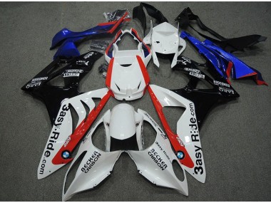 Carenado Moto S1000RR 2009-2014 - Blanco Azul Rojo