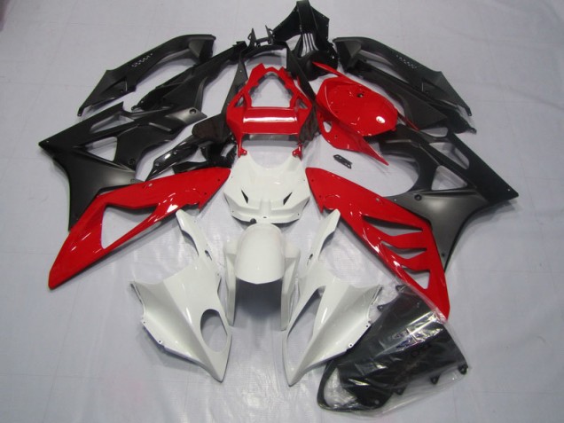 Carenado Moto S1000RR 2009-2014 - Blanco Rojo Negro