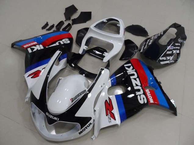 Carenado Moto TL1000R 1998-2003 - Blanco Azul Motul Carenado Moto TL1000R 1998-2003 - Blanco Azul Motul