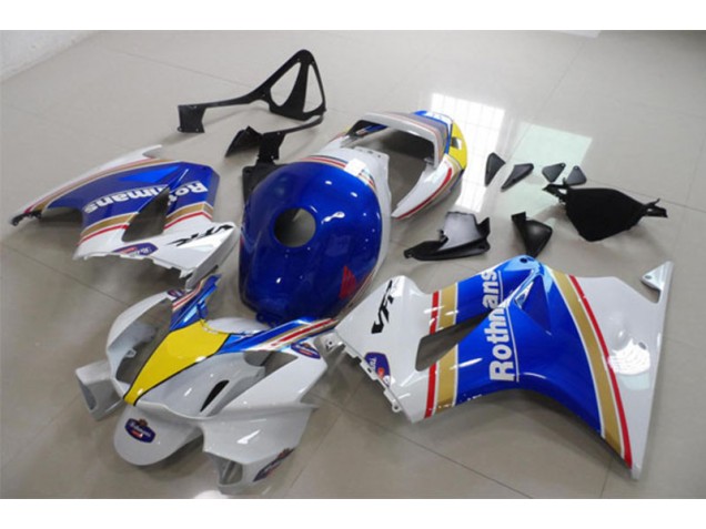 Carenado Moto VFR 800 2002-2013 - Azul Blanco Rothmans Carenado Moto VFR 800 2002-2013 - Azul Blanco Rothmans