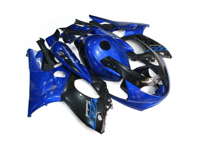 Carenado Moto YZF 600 R Thundercat 1994-2007 - Azul Negro Carenado Moto YZF 600 R Thundercat 1994-2007 - Azul Negro