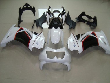 Carenado Moto ZX 250R 2008-2012 - Blanco Perla Negro